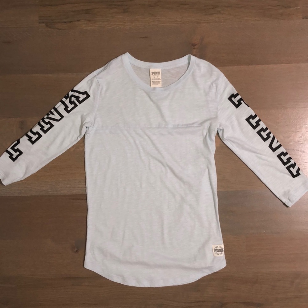 pink half sleeve tee